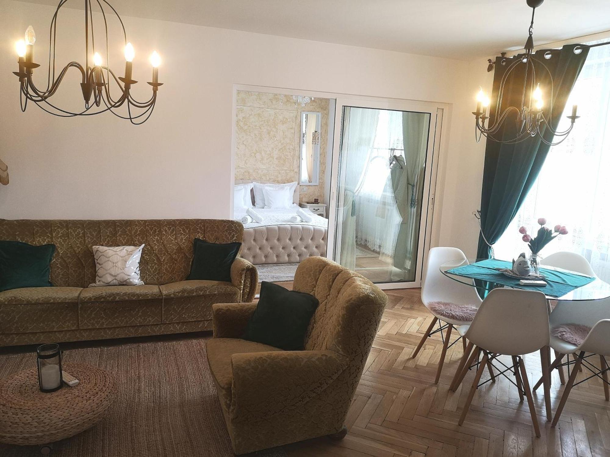 Ferienwohnung Penthouse Luxury Resita Exterior foto